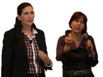 יונית לנדוי ושלומית בן דוד - כנס הגיוס יונית לנדוי ושלומית בן דוד - כנס הגיוס