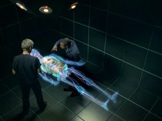 holographic technology Credit CBS holographic technology Credit CBS