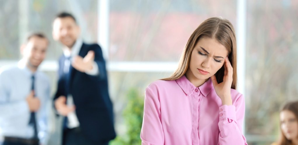 Coworkers,Bullying,Their,Colleague,At,Work