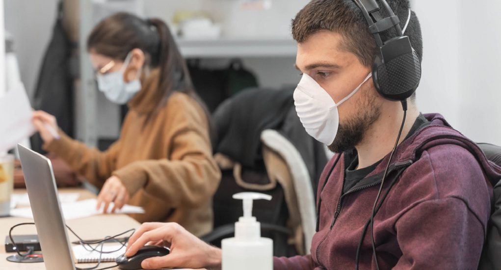 עבודה בחללים משותפים בחזרה מהקורונה