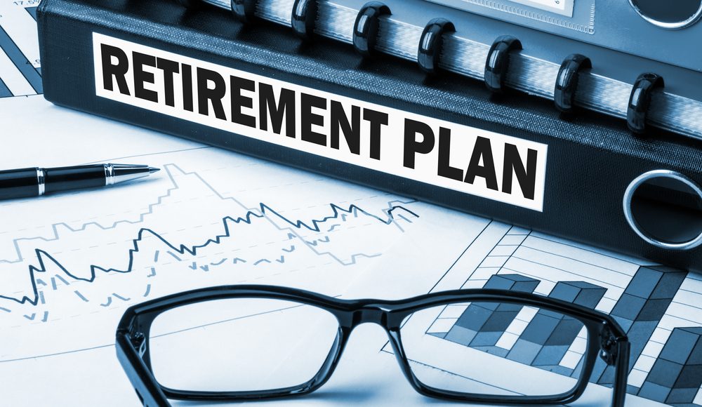Retirement,Plan,Label,On,Document,Folder