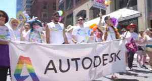 חברת Autodesk זכתה בתואר מקום העבודה הטוב ביותר עבור קהילת הלהטב״ק חברת Autodesk. צילום: יח"צ דוניצה