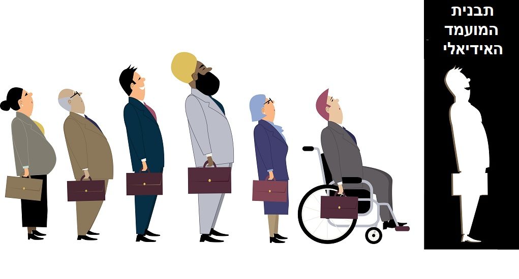Line,Of,Diverse,Candidates,For,A,Job,Standing,Behind,A